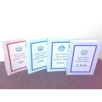 Buku administrasi sekolah ( Induk Siswa SMP, SMA, SMK, SD, TK )