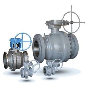 Cast steel Trunion mounted Ball Valve
