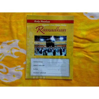 buku agenda kegitan ramadhan