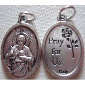 Medali impor Itali : St. Yudas Tadeus ( 2 cm)