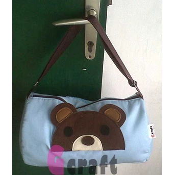 Bear Head in Cylinder bag - Goody bag