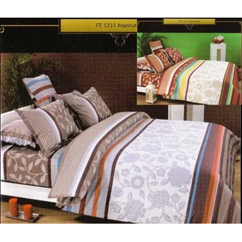 Sprei Faustine& BedCover Faustine type Manhattan