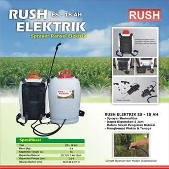 Rush Sprayer Elektrik