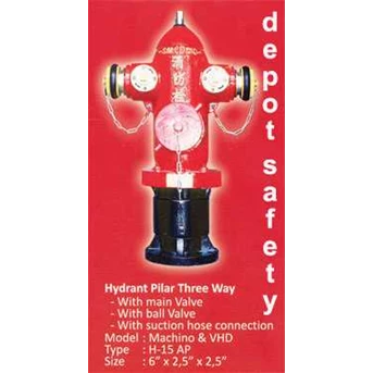 Hydrant Pillar Three Way | Hooseki