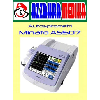 AutoSpirometer + AutoSpirometri + AutoSpirometry Portable Autospirometri Minato AS-507