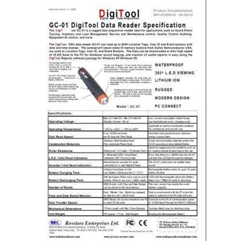 SECURITY PATROL CHECKER ; DIGITOOL