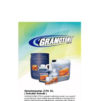 gramoxone 276 sl ( herbisida kontak)