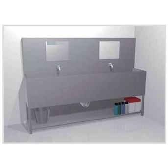 Meja Wastafel Stainless / Stainless Steel Table Sink