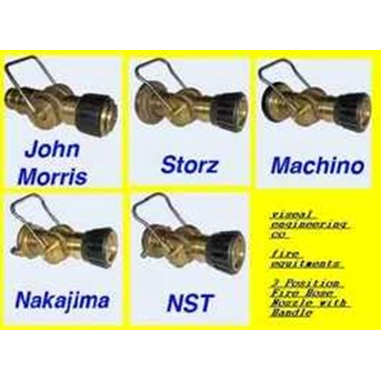 Position Fire Hose Nozzle with Handle | 3 Position Fire Hose Nozzle with Handle | john moris