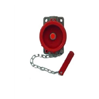EMERGENCY PUSHBUTTON with BREAKING GLASS