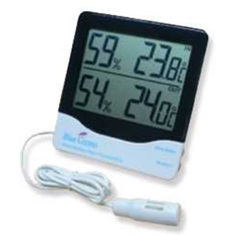 BLUE GIZMO Big Display Thermo-hygrometer with external sensor Model: BG-HT-02P