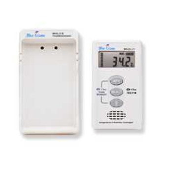 BLUE GIZMO Temperature & Humidity Datalogger Model: BG-DL-01 ( Datalogger) includes BG-DL-01B ( Transmission Base)
