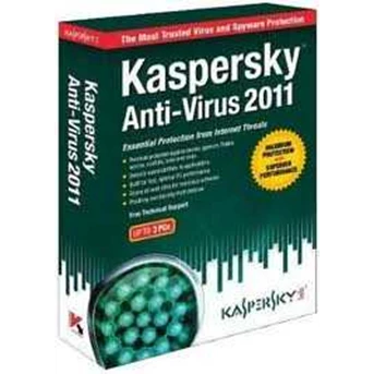 Kaspersky Anti Virus 2011 1 user