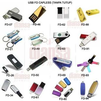 USB FLASH DISK CAPLES TANPA TUTUP