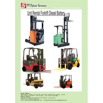 Rental Forklift, Sewa Forklift Diesel and Electric