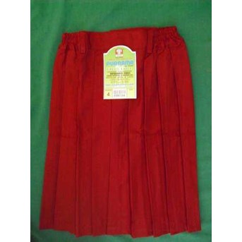 Rok Plisir Karet Pendek