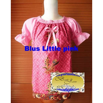 Blus Batik Little Pink, MADE BY ORDER