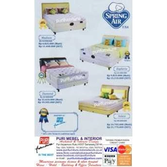 Spring Air Bed Mattress - Kasur Per Pegas & Kasur Latex