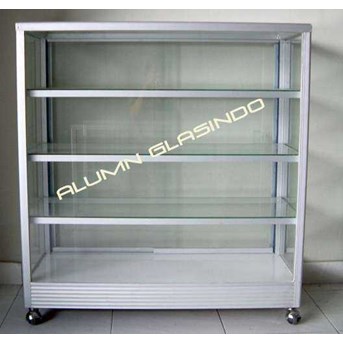 Etalase Stationery ukuran 100cm