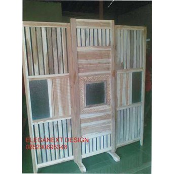 SEKAT PARTISI MINIMALIS 3 PINTU