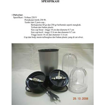 BLENDER OBAT MURAH
