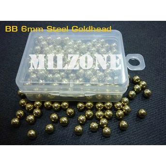 BB 6mm Steel Goldhead [ Out of Stock]
