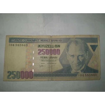 uang turki 250000