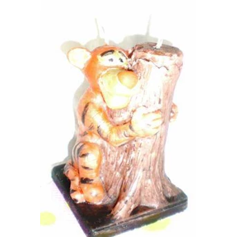 Tiger Candle 2 wicks