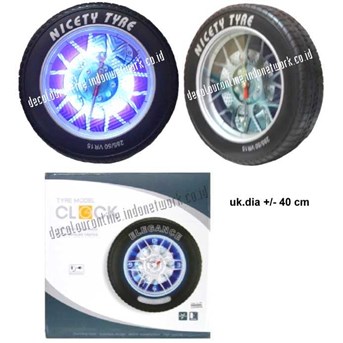 Jam dinging Roda lampu uk.L