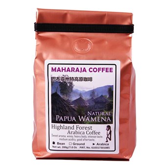 Natural Papua Wamena Roasted arabica 200g