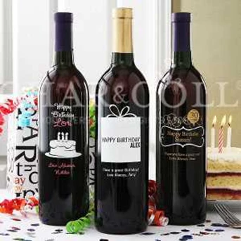 PERSONALIZED WINE - BIRTHDAY