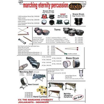 Marching Eternity Percussion