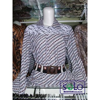 Blus Lengan Panjang Parang