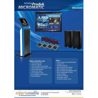 MICROMATIC QUEUING MACHINE