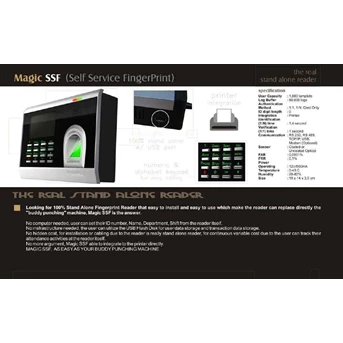 Fingerprint MAGIC SSF Time Attendance