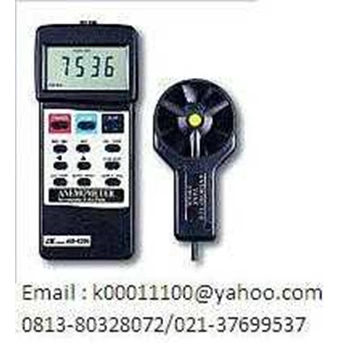Anemometer Lutron AM-4206, Hp: 081380328072 Email : k00011100@ yahoo.com