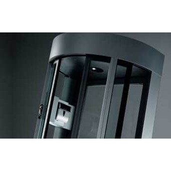 automatic revolving door