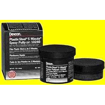Devcon 10240 Plastic Steel, 5 MIN PUTTY SF 10240