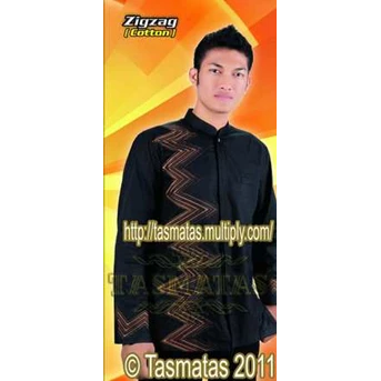 Baju Koko Tasmatas – Model Zig Zag 115