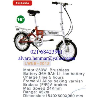 Sepeda Lipat Listrik