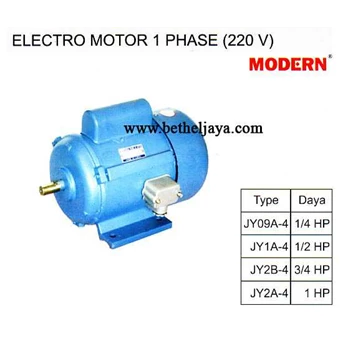 Modern Electro motor 1 phase 220V