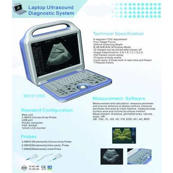 Digital Laptop Ultrasound Scanner Model XK21355