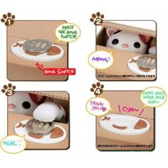 KUCING IMUT PEMAKAN KOIN