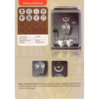Gaggia Coffee Maker Platinum Event rp 18.000.000