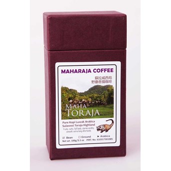 Wild Kopi Luwak Arabica Roasted Maha Toraja