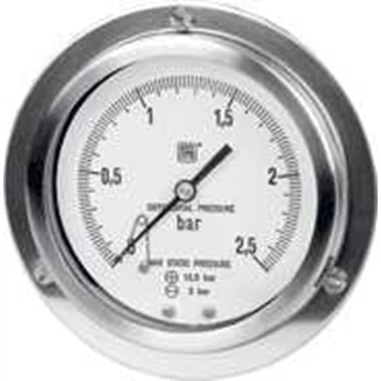 nuova fima: differential pressure gauges: md18bourdon tube di erential pressure gauges, dry or liquide  filled