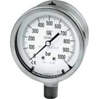 nuova fima - bourdon tube pressure gauges-industrial service, liquid filled