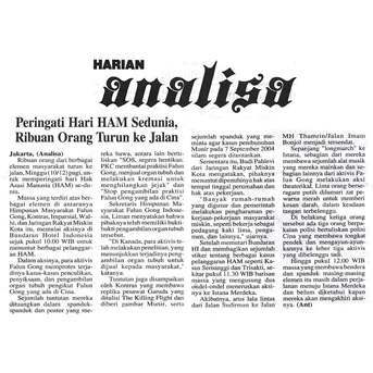 KORAN ANALISA MEDAN