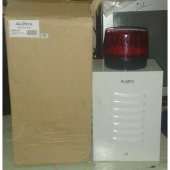 box sirine with sirine n strobe light for alarm system