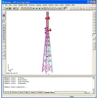 Analisa dan Konsultasi Struktur Tower
